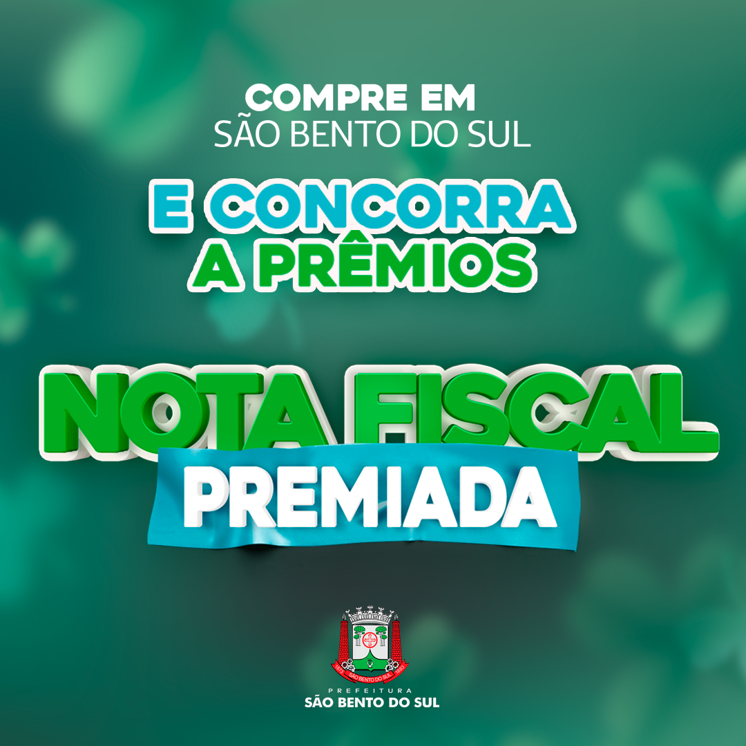 Prefeitura mantém a campanha Nota Fiscal Premiada em 2022 O Jornaleiro