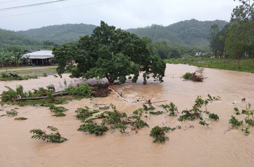 Chuva Intensa Eleva N Vel Do Rio Em Corup O Jornaleiro