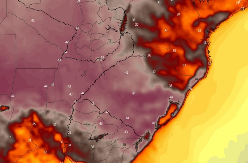  Temperatura pode chegar a 48ºC: o que diz a meteorologia sobre a onda de calor intensa prevista até a próxima semana