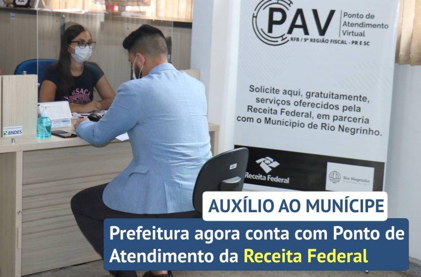  Rio Negrinho conta com Ponto de Atendimento da Receita Federal