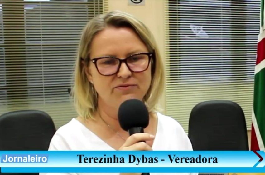  Uma conversa com a vereadora Terezinha Dybas