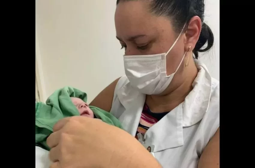  Bebê nasce em Ambulatório de atendimento Geral