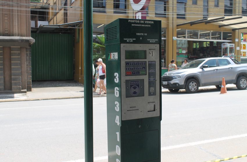  Reajuste nos valores do Estacionamento Rotativo