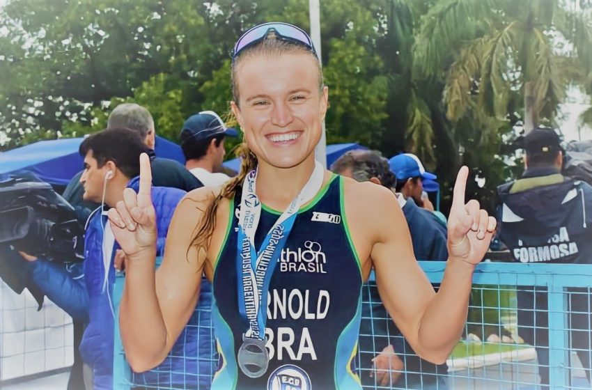  Campeã Sul-americana de Triathlon é de São Bento