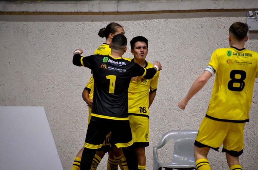  Jaraguá Futsal vence Concórdia e assume vice-liderança do Estadual