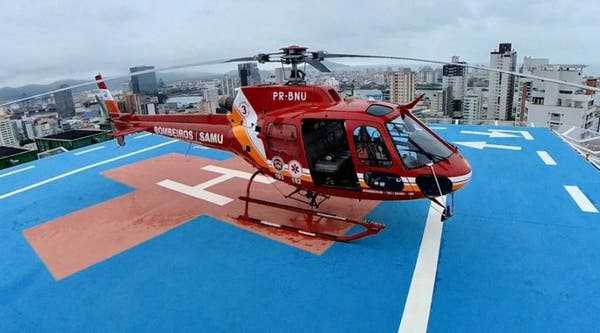  Helicóptero Arcanjo garante coração a tempo de transplante