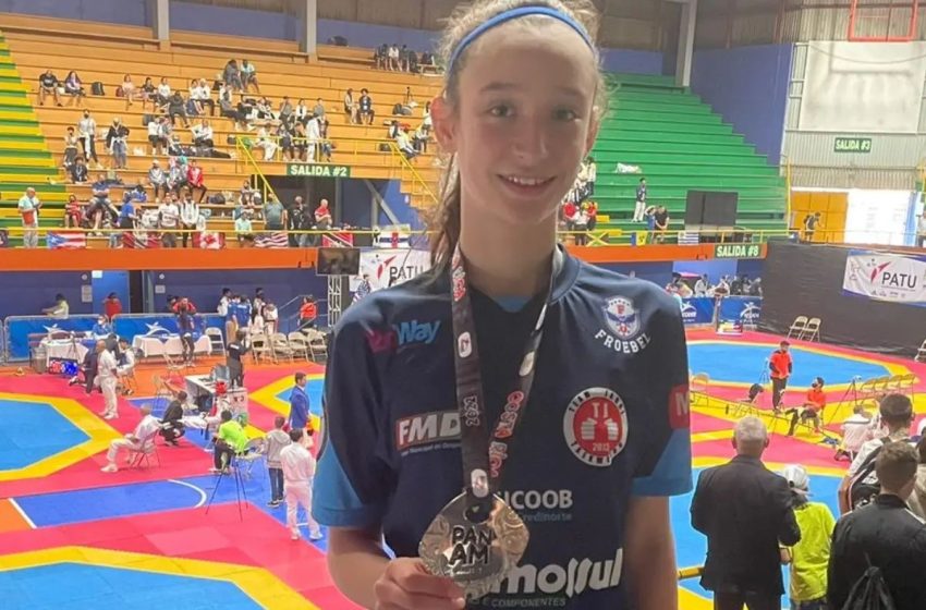  Atleta conquista prata no Pan-americano