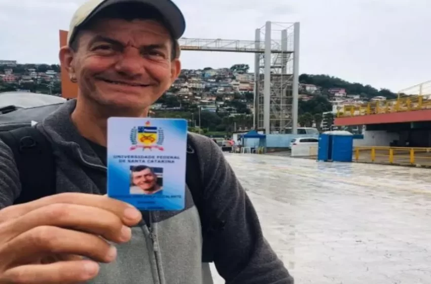  Morador de rua venezuelano é aprovado na Universidade Federal de Santa Catarina