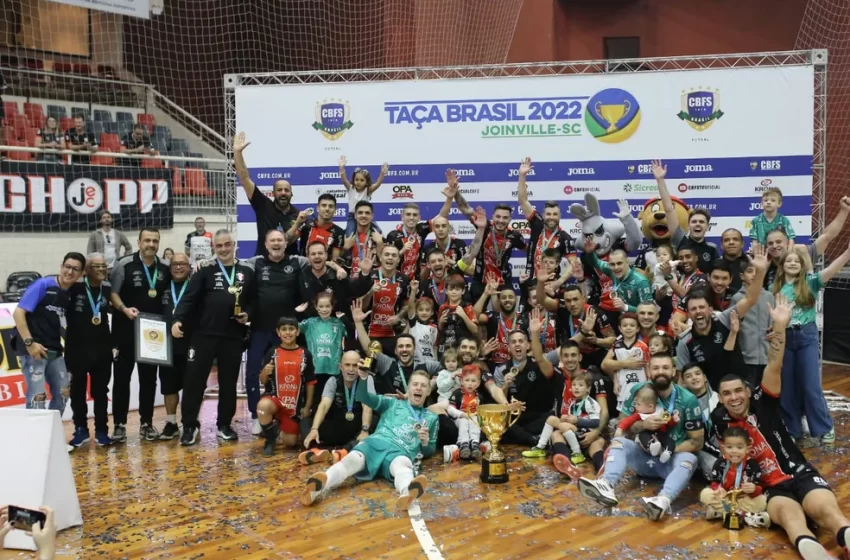  FUTSAL : JEC vence o Magnus e conquista Taça Brasil