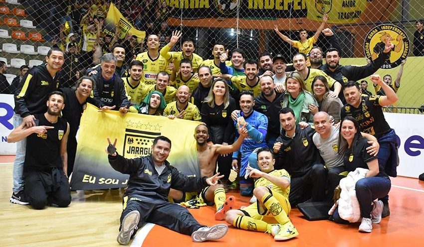  Jaraguá Futsal está na semifinal da Liga Nacional