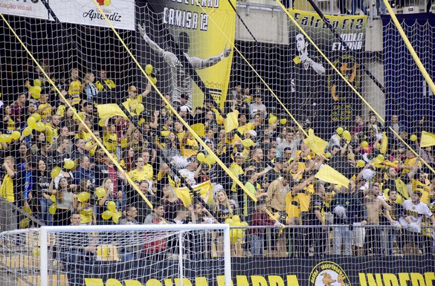  Jaraguá Futsal abre venda de ingressos para jogo contra o Corinthians na Arena