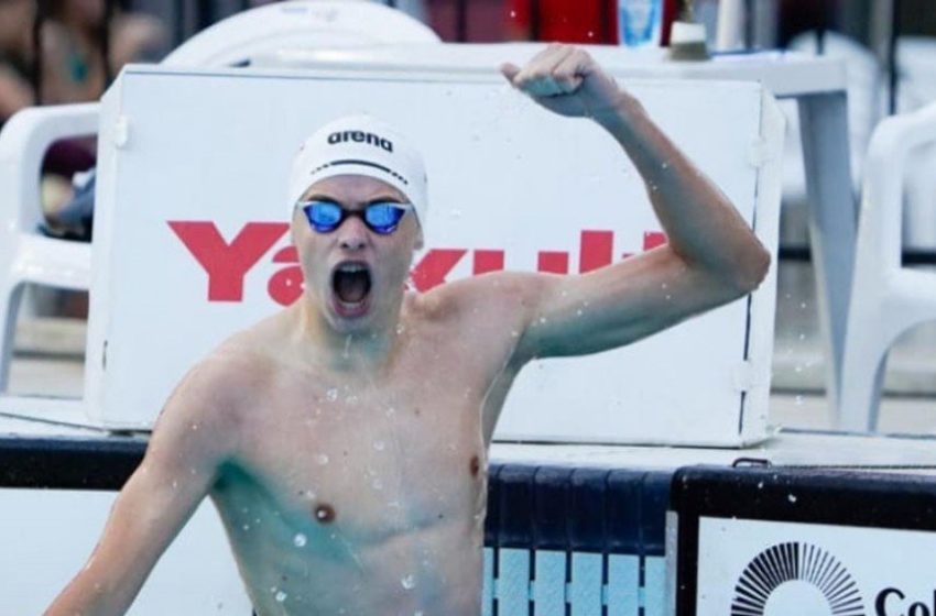  Atleta brilha no Brasileiro Junior de Natação e fatura seis medalhas