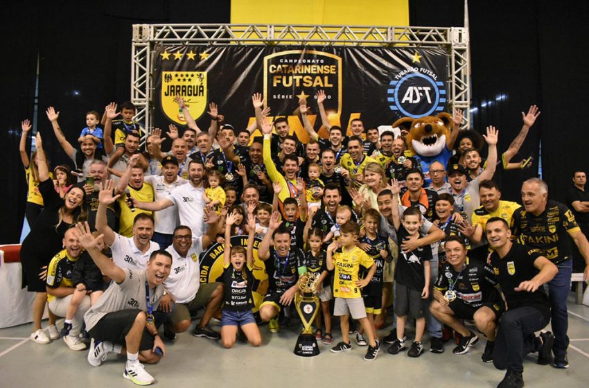  FUTSAL: Jaraguá conquista 11º título estadual