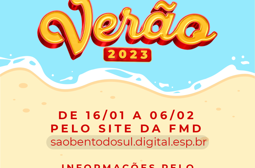  Inscrições para competições municipais encerram na segunda-feira