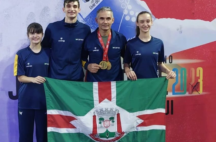  Taekwondo é ouro duas vezes no Pan-Americano