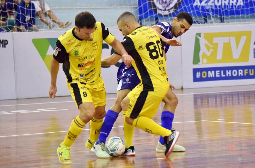  Em jogo pela Liga Nacional Jaraguá Futsal empata com o Joaçaba