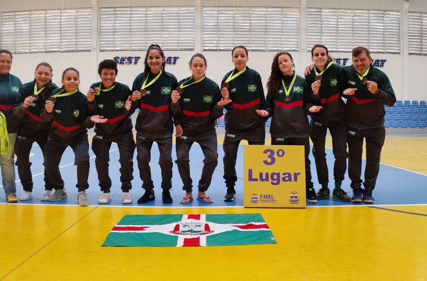  Futsal feminino garante vaga para fase estadual dos Joguinhos