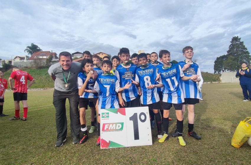  Definidas as equipes campeãs do Moleque Bom de Bola fase municipal