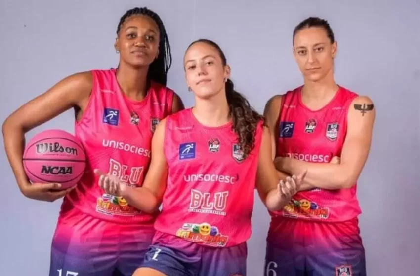  Três jogadoras do time de Blumenau são convocadas para Seleção Brasileira de basquete