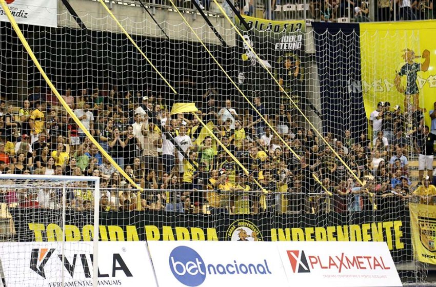  Jaraguá Futsal X Cascavel: venda de ingressos está aberta