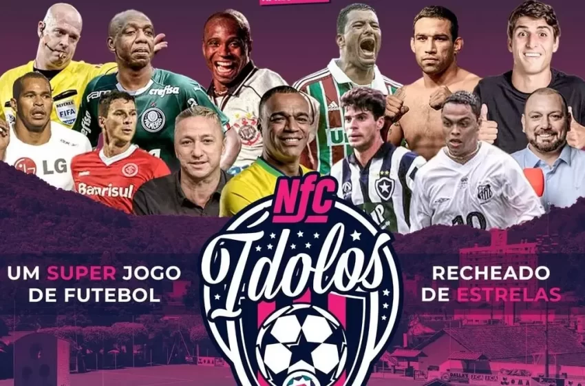  “Jogo das Estrelas” reunirá campeões do mundo, lutador de UFC e até ex-BBB