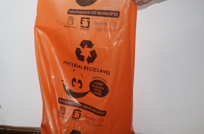  RECICLA SÃO BENTO: saco laranja está sendo usado indevidamente