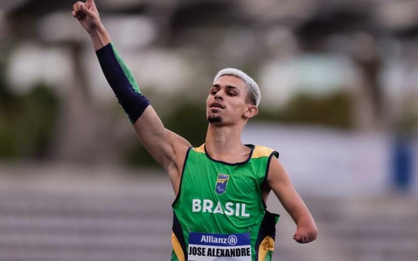  Blumenauense José Alexandre é bronze no Mundial de Atletismo Paralímpico