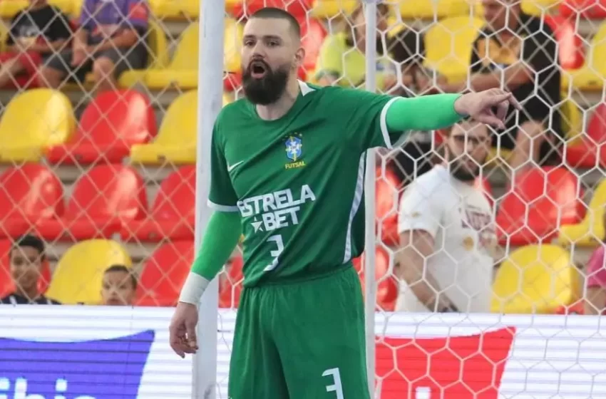  Goleiro Willian, do JEC Futsal, é convocado para Seleção Brasileira