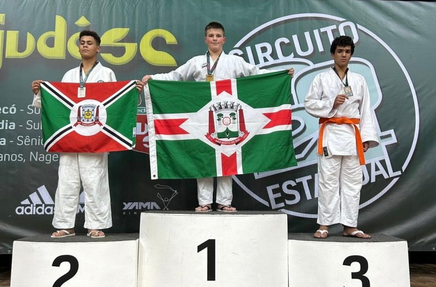  Judoca de São Bento do Sul é campeão estadual 