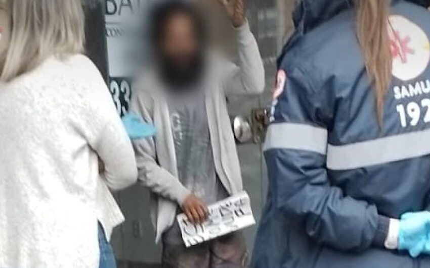  Morador de rua é a primeira pessoa a ser internada involuntariamente em Blumenau