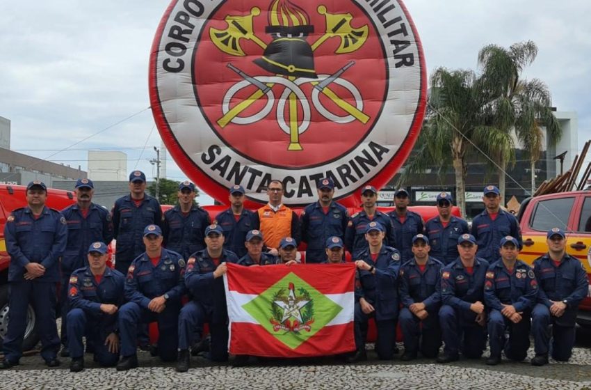  SC envia Bombeiros para auxiliar no combate a incêndios no Mato Grosso do Sul