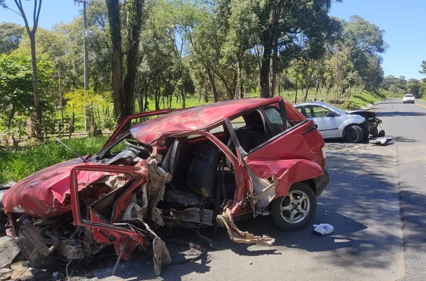  Homem morre em colisão frontal no domingo