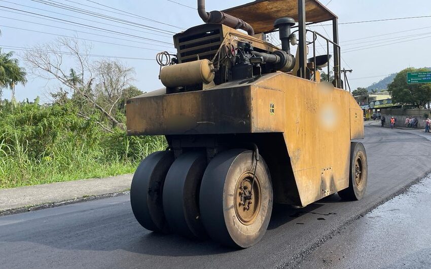  Trabalhador morre atropelado por rolo compactador de asfalto