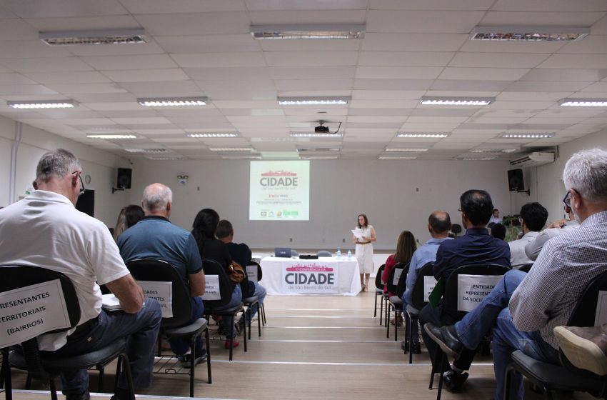  CONFERÊNCIA MUNICIPAL DAS CIDADES: etapa municipal será em novembro