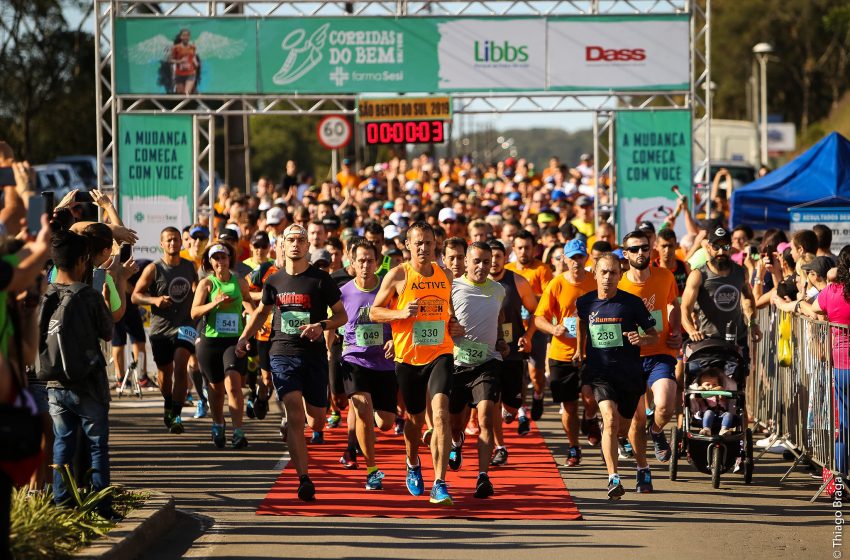  Corridas do Bem do Sesi terá etapa em São Bento do Sul