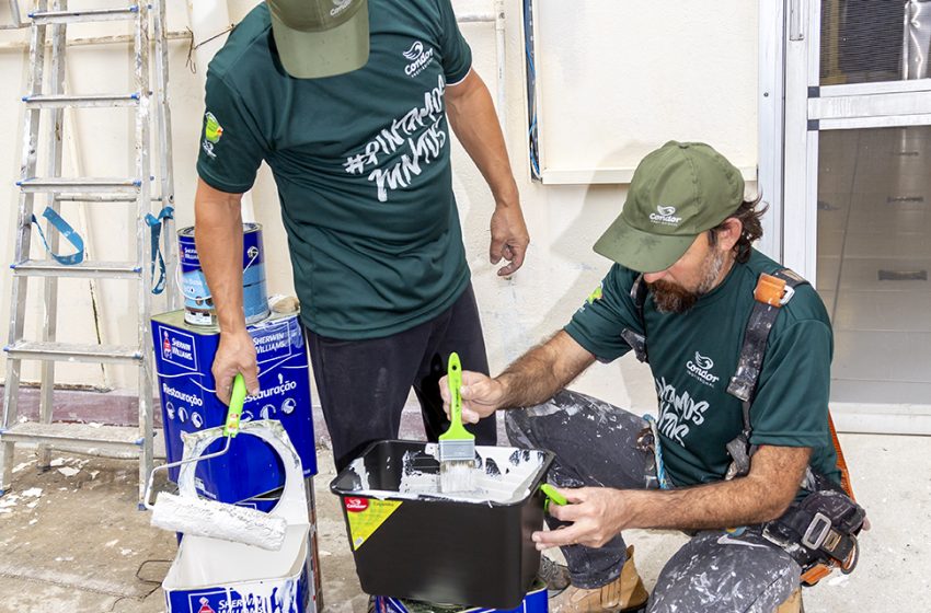  Revitalização da fachada do hospital tem parceria da CONDOR e SHERWIN-WILLIAMS