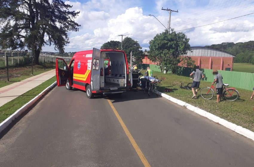  Homem é conduzido ao Hospital com suspeita de TCE