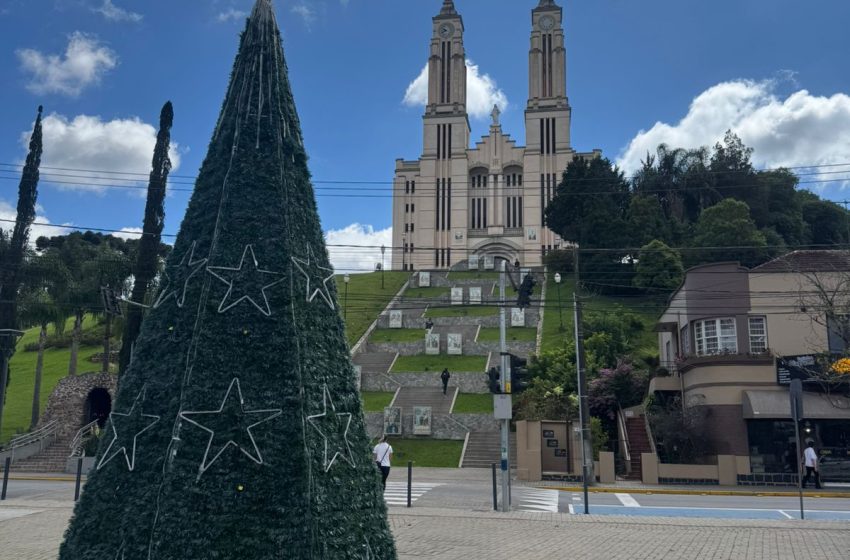  São Bento do Sul entra em clima de Natal