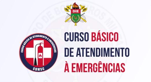  CBMSC abre inscrições para Curso Básico de Atendimento a Emergências