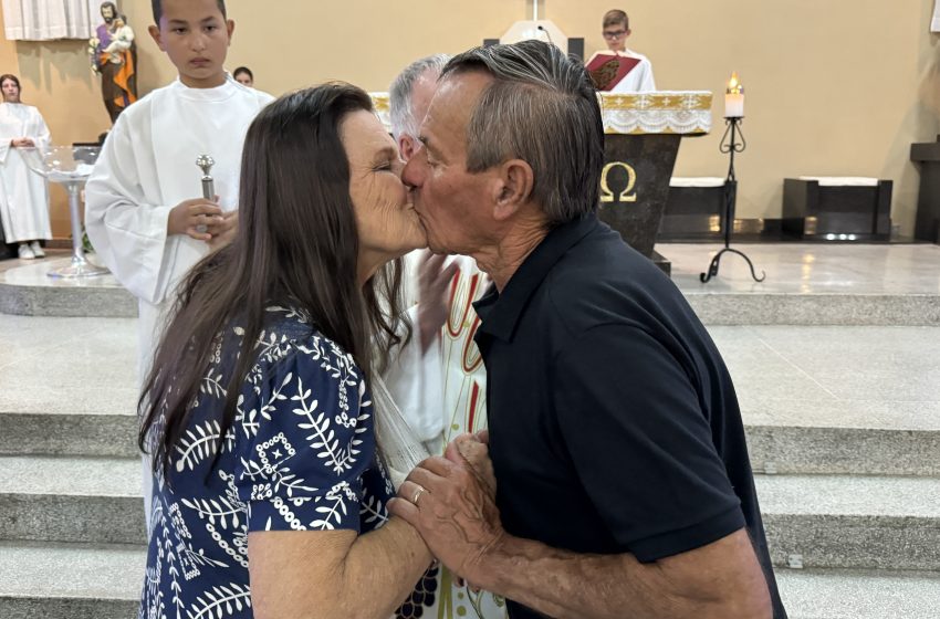  SERRA ALTA: Casal completa 50 anos de casamento