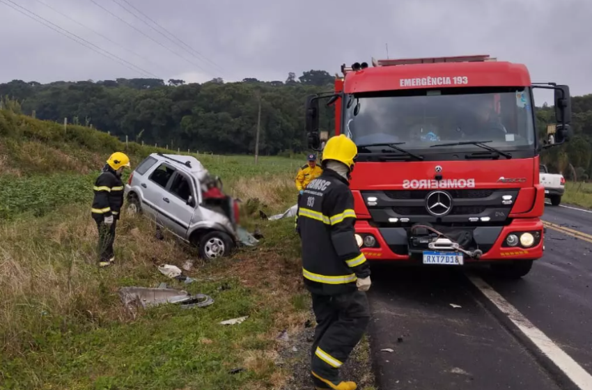  Professor morre em grave acidente no Planalto Norte