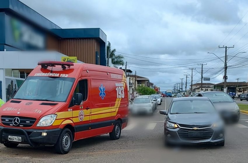  Mulher tem crise nervosa em acidente de trânsito